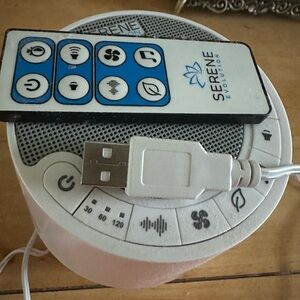 Serene Evolution White Noise Machine with Remote